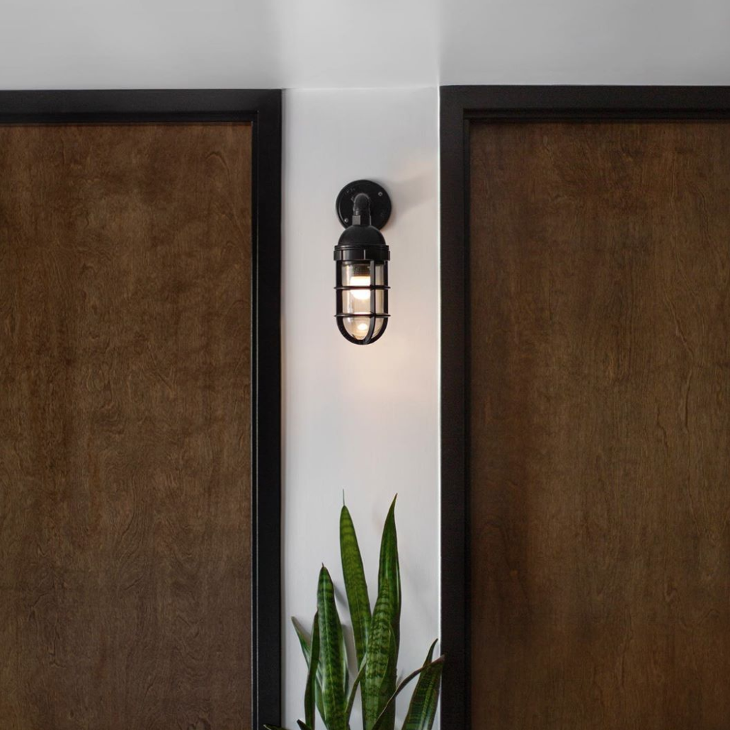 Industrial Guard Sconce | Photo Courtesy of Ulele Restaurant (Tampa, FL)